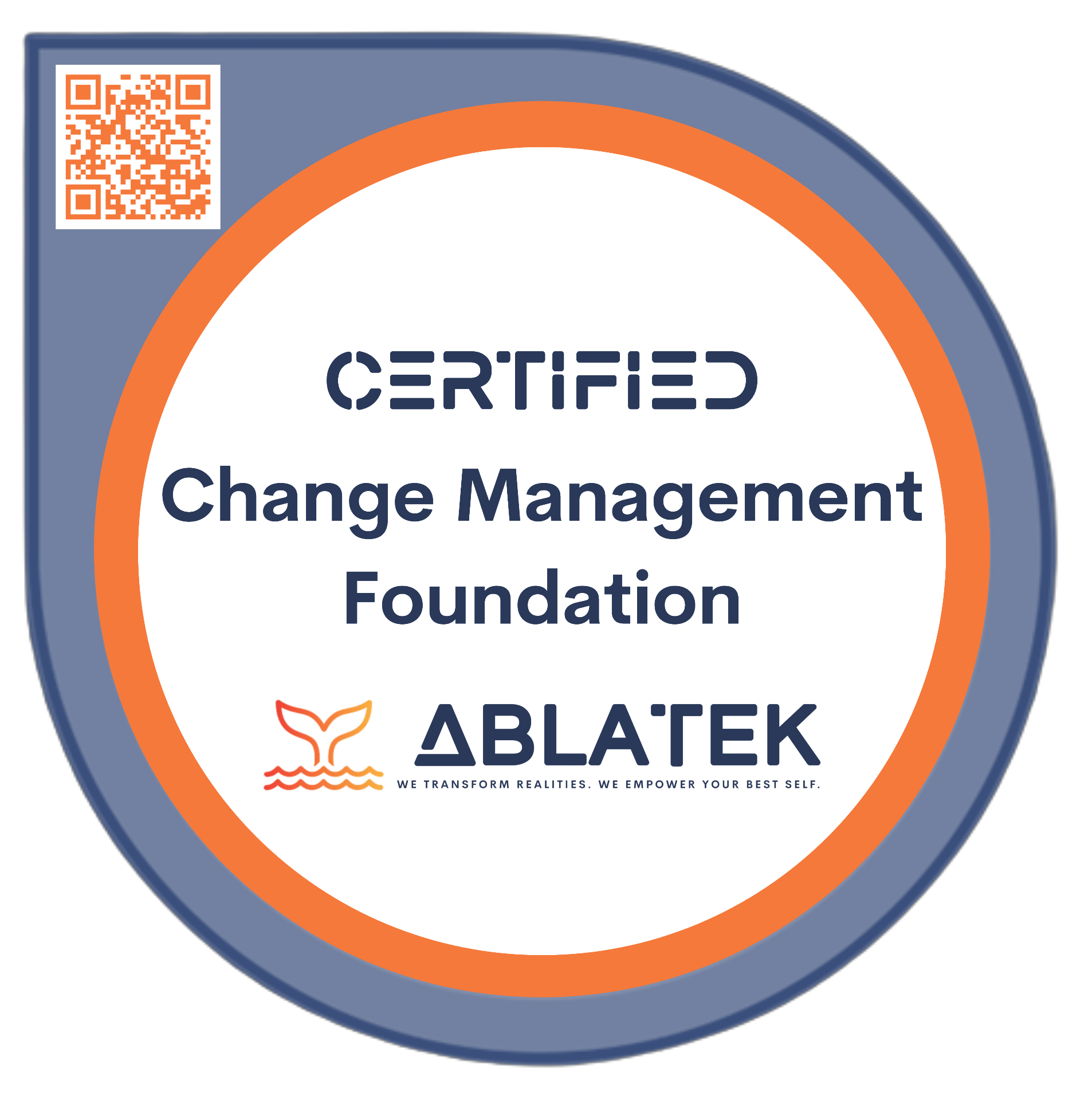 Badge Change Management Foundation